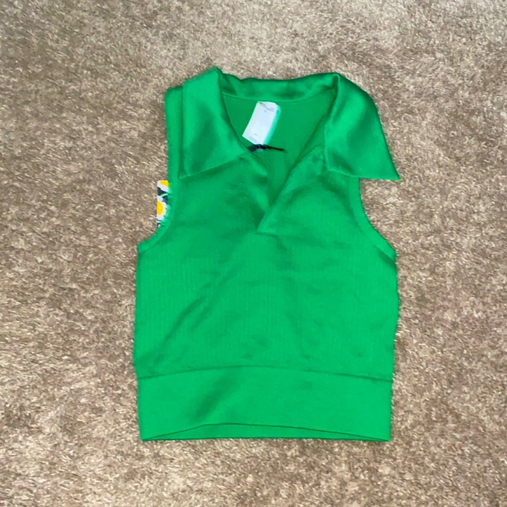 Target brand new never worn green top for women’s xxs